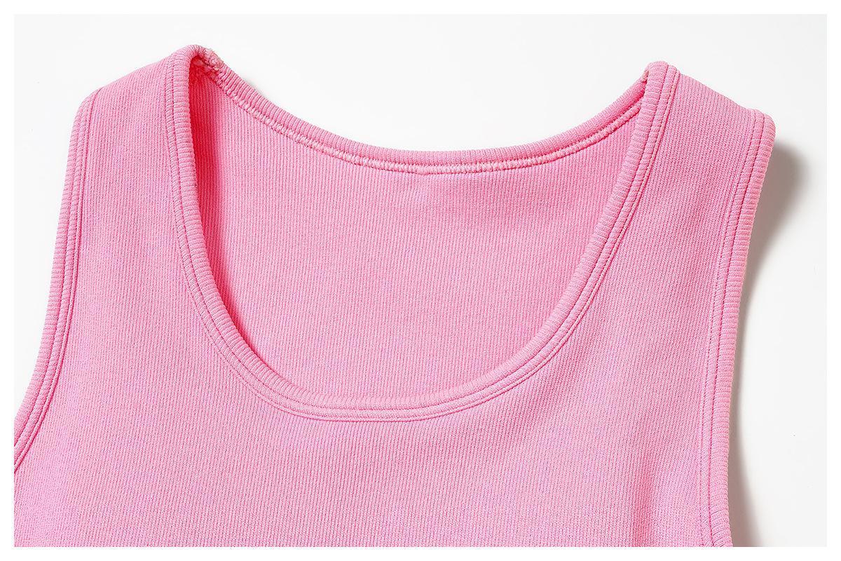 KATCH ME U-Neck Seamless Shaping Crop Tank With Cups - Image 13
