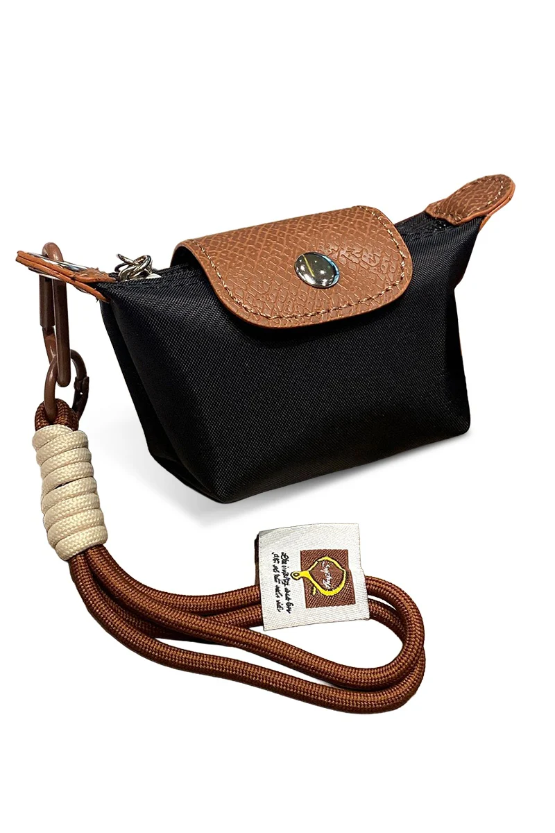KATCH ME Mini Zipper Tote Keychain Nylon Coin Purse - Image 4