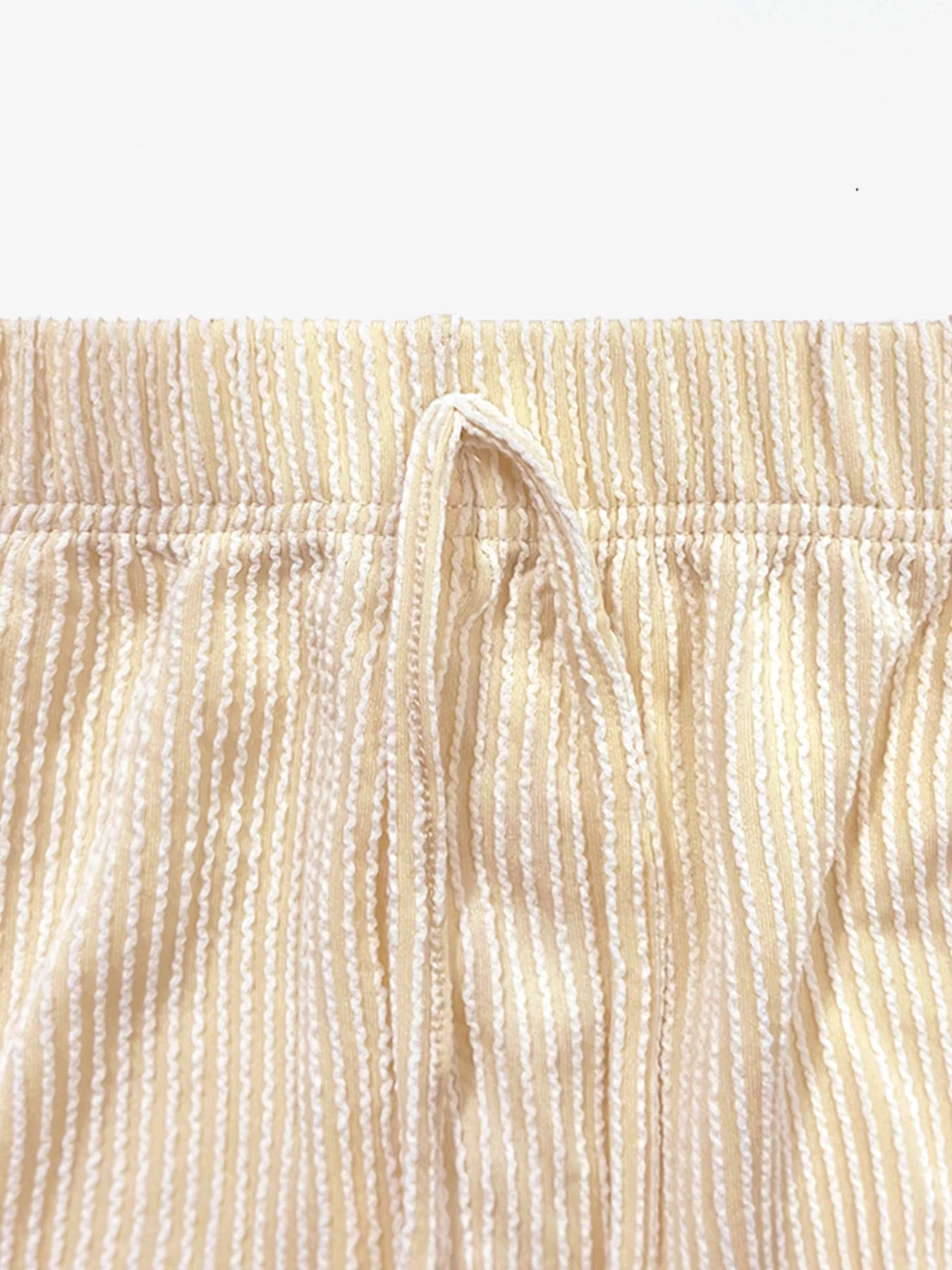 KATCH ME Pinstripe Cap Sleeve Top & Drawstring Shorts Co-ord Set - Image 16