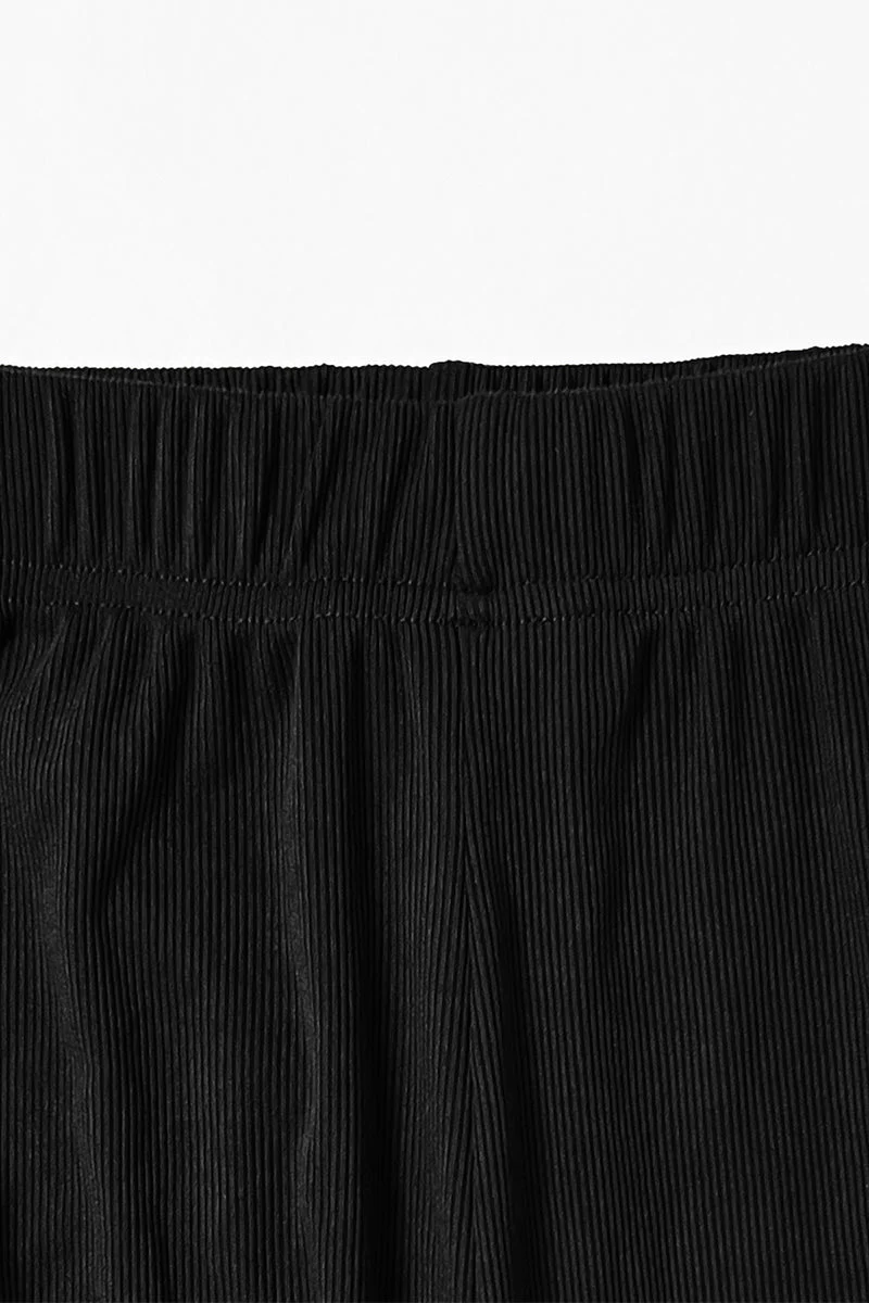 KATCH ME Solid Shelf-Bra Tank Top & Wide-Leg Trousers Summer Co-ord Set - Image 18